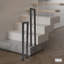 Rampe décorative en U pour escalier en métal