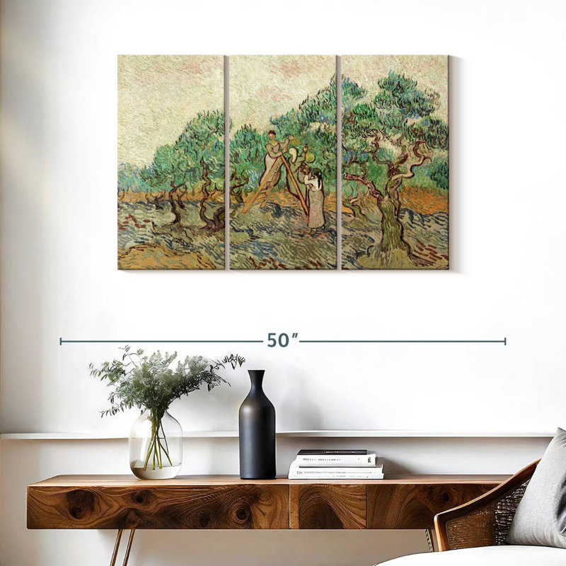 Senne The Olive Orchard, H 24 po x l 38 po