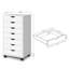 Hamann 48cm Wide 7 -Drawer Mobile File Cabinet-1731808743