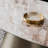 Simple creative rock plate coffee table