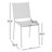 Ryland 18.5'' H Leather Upholstered Metal Armchair-458818716-458031444