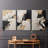 Abstract Series CLXX -Set Of 3 Gallery Wrapped Canvas -Ready to Hang-107312163