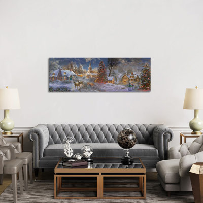 Stillness Of Christmas- Gallery-Wrapped Canvas Giclée
