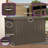 120 Gallons Outdoor and Indoor Metal Storage Deck Box-104598014-104598013