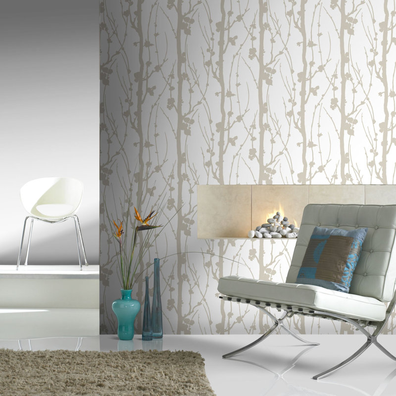  10m x 52cm Wallpaper Roll, Gold