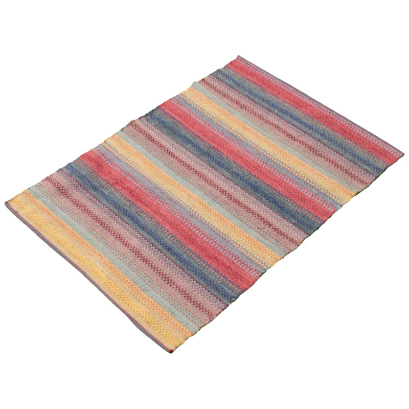 Ivery Wool Geometric Indoor Rug, Rectangle 4' x 5'9"