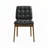 Tufted Leatherette Upholstered Dining Chairs