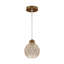 1 - Light Gold Dome Pendant