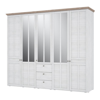 Tooele 5 Door Wardrobe
