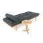 35.2'' Outdoor Chaise Lounge with Table