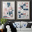 Modern Geo - ensemble de 2 peintures-1921288230-1921288251