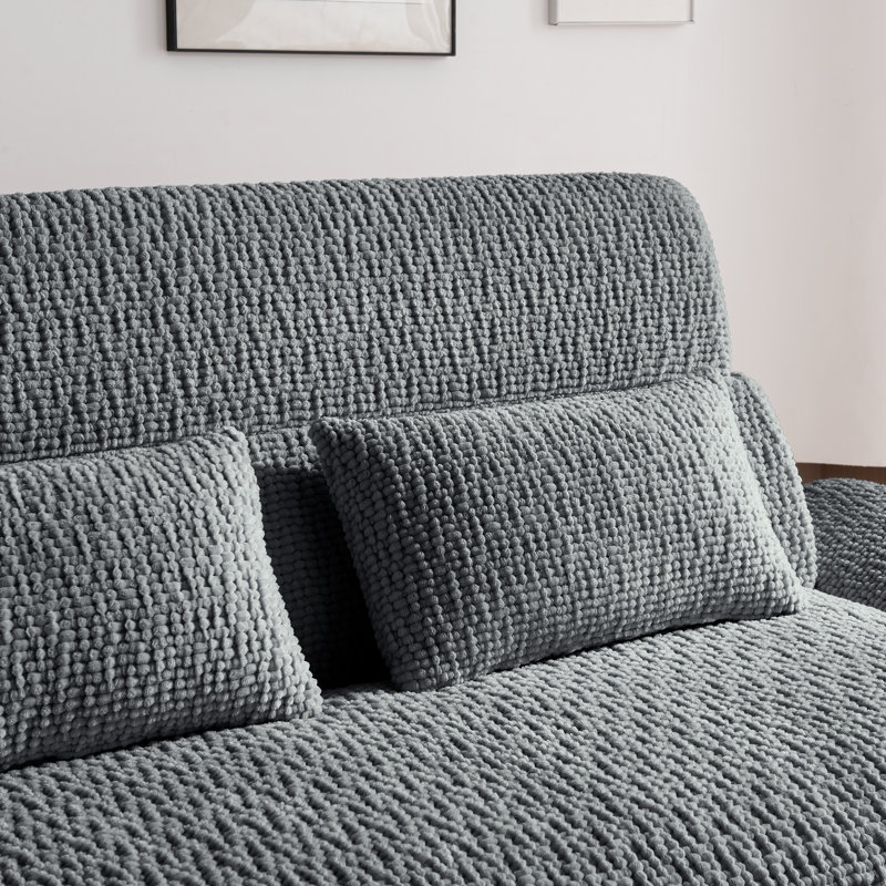 Causeuse en velours côtelé Cloud Couch, Gris
