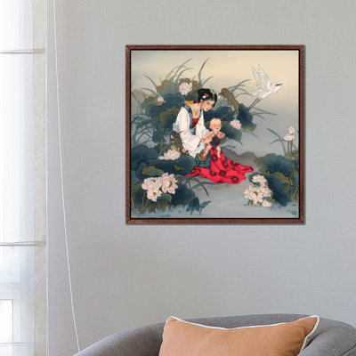 His Fathers Eyes - Painting on Canvas