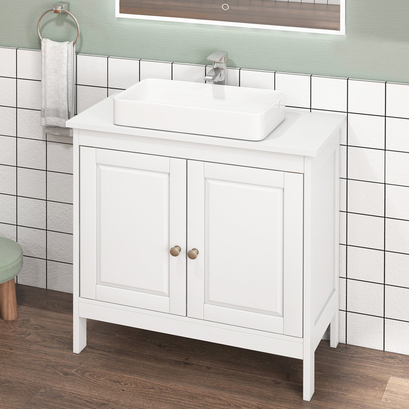 60cm Single Bathroom Vanity Base Only