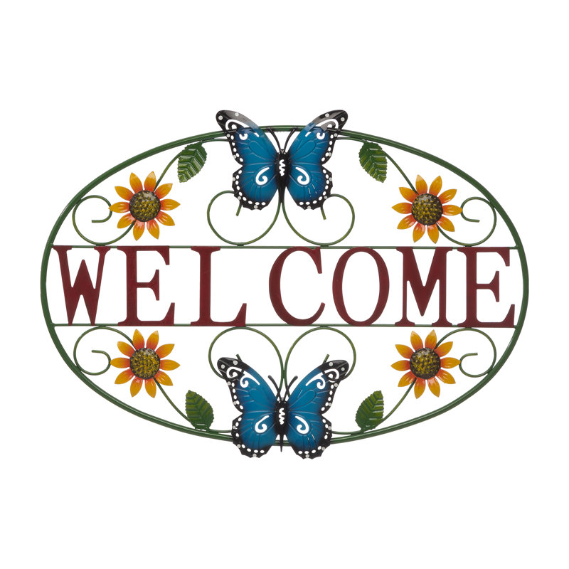 Handmade Farmhouse Wall Decor on Metal