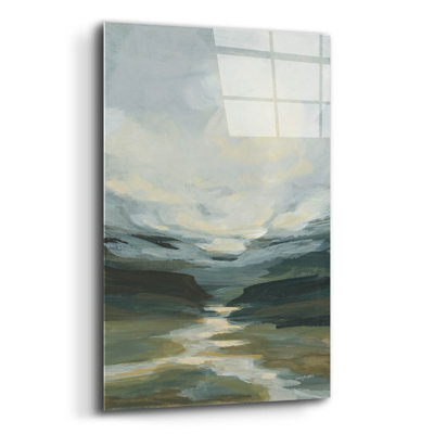 Blain Bottom' by Haley Knighten Acrylic Glass Wall Art