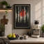 Forest Sun Modern - Wrapped Canvas-786675014-786675016