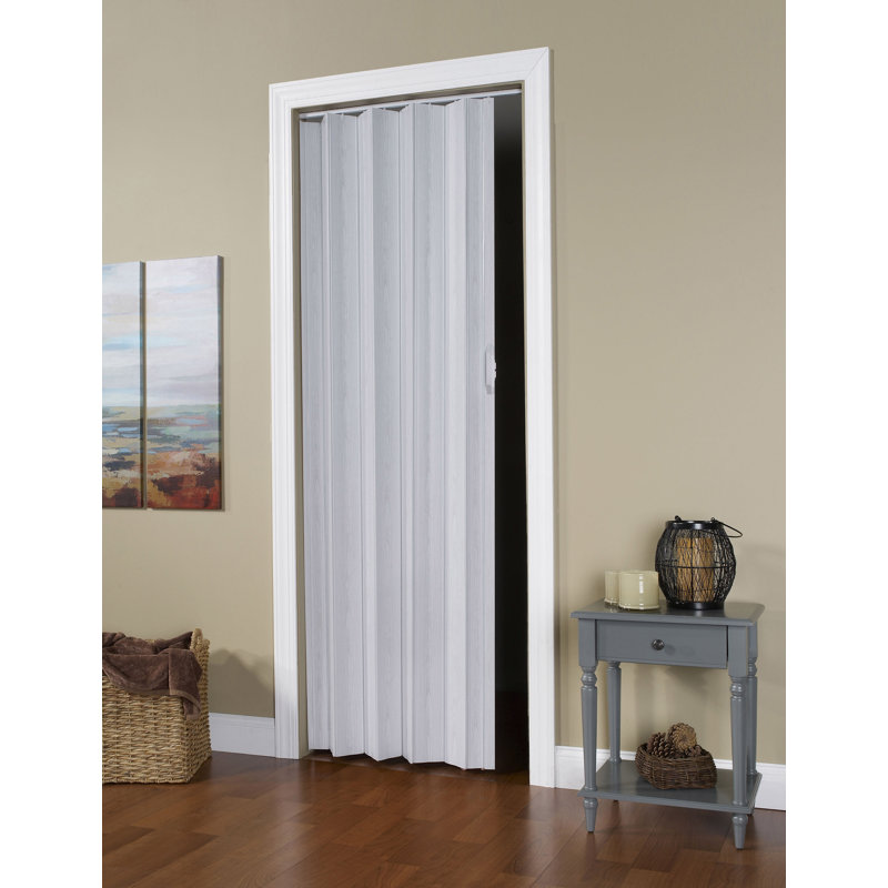 Porte pliante accordéon en PVC / vinyle Spectrum, Sorbier, 37 po x 95 po