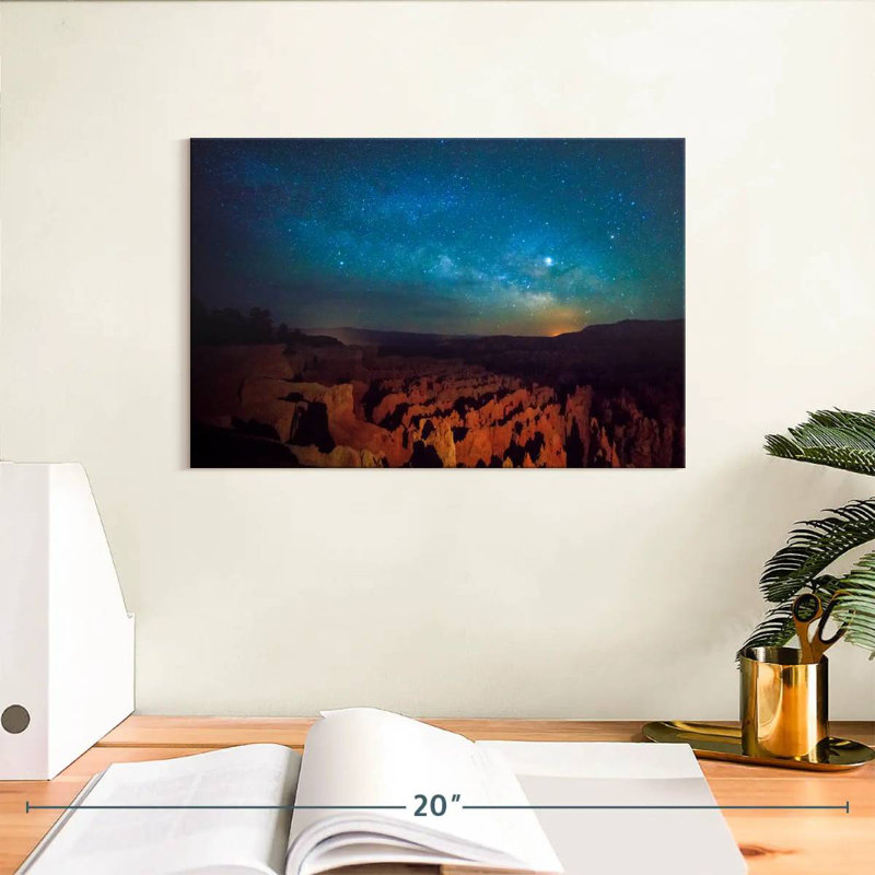 Alvord Bryce Canyon la nuit, H 8 po x l 12 po