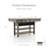 Bruun Wood 7 Counter Height Table Set-382440560