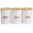 Metal Canister - Set of 4
