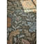 Floral Area Rug in Gold-1155057579