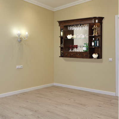 154.94 cm Wine Bar Cabinet
