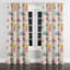 Rideaux abstraits pour chambre à coucher - Rideau à œillets motif bord de mer - 1 panneau-1538349380-1538349383
