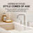 Widespread 2-handle Bathroom Faucet with Drain Assembly-109518682