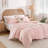 Lightweight & Cozy Boho Comforter Set, 3 Pieces All-Purpose Ultra Soft Microfiber Bedding Set for Home Bedroom Decor-117032379-117032374