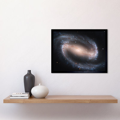 Hubble Space Telescope Barred Spiral Galaxy NGC 1300 - Single Picture Frame Print