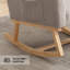 Fauteuil à bascule en bois massif-501314445