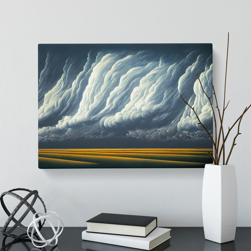 Thunderstorm Clouds Vol.1 - Wrapped Canvas, 50cm H x 76cm W x 3cm D
