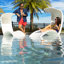 Chaise longue Modello avec abat-jour