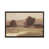 Dark Gray Framed Canvas