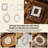 25Pcs White Vintage Ornate Mini Resin Picture Frames, Antique Baroque Style Tiny Square & Oval Photo Frames, DIY Craft Decorative Frames For Home Wall Art, Jewelry Display, Photo Prop Decoration-1311281724