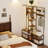 Industrial Corner Coat Rack Bench Shoe Storage Entryway Hall Tree With 10 Hooks