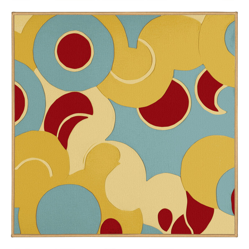 Radiant Wiggle Rug, Square 5'