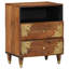 50cm W Solid Wood Bedside Table