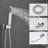 Luxury Rain Shower System Combo Set - 12 Inch Ceiling Mount Rainfall Showerhead with Handheld Sprayer and Pressure Balancing Valve. All-in-One Complete Kit.-125055034