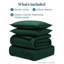 Microfiber No Pattern Duvet Cover Set with Pillowcases Included-115671375-115671382