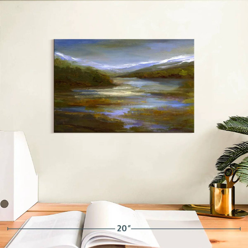 Avery Tranquil Mountain Stream, 8" H x 12" W