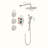 Complete Shower System with Rough in-Valve-97218440