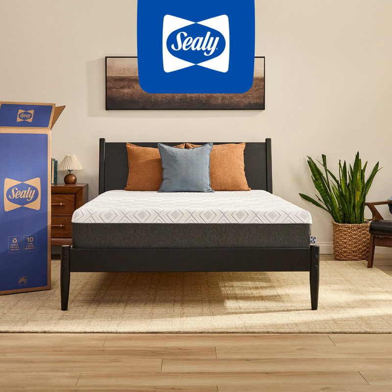 Sealy to Go 12" Medium Memory Foam Mattress in a Box, King