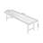 Black Rectangular Solid Wood Writing desk-533090024