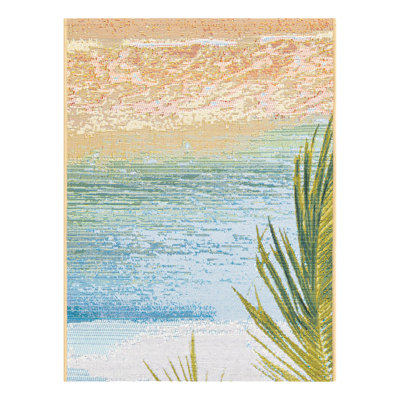 Multi Provincetown Indoor/Outdoor Coastal Rug