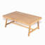 Table basse de patio en bois d'acacia