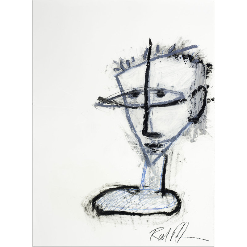Block Head 6 Print