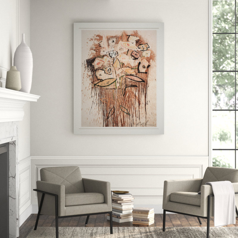 Floral Blush Print by Robert Robinson