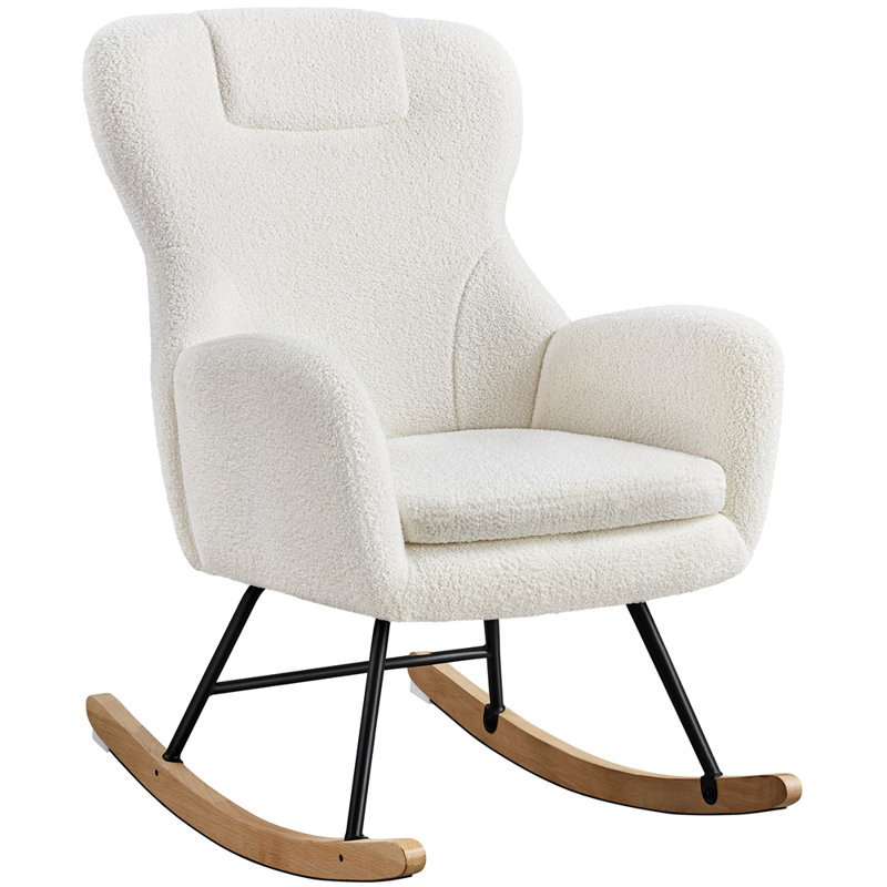 Color Rocking Chair, Ivory